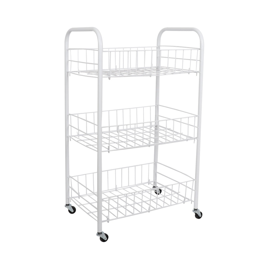 Carro Organizador con Ruedas - 3 Estantes