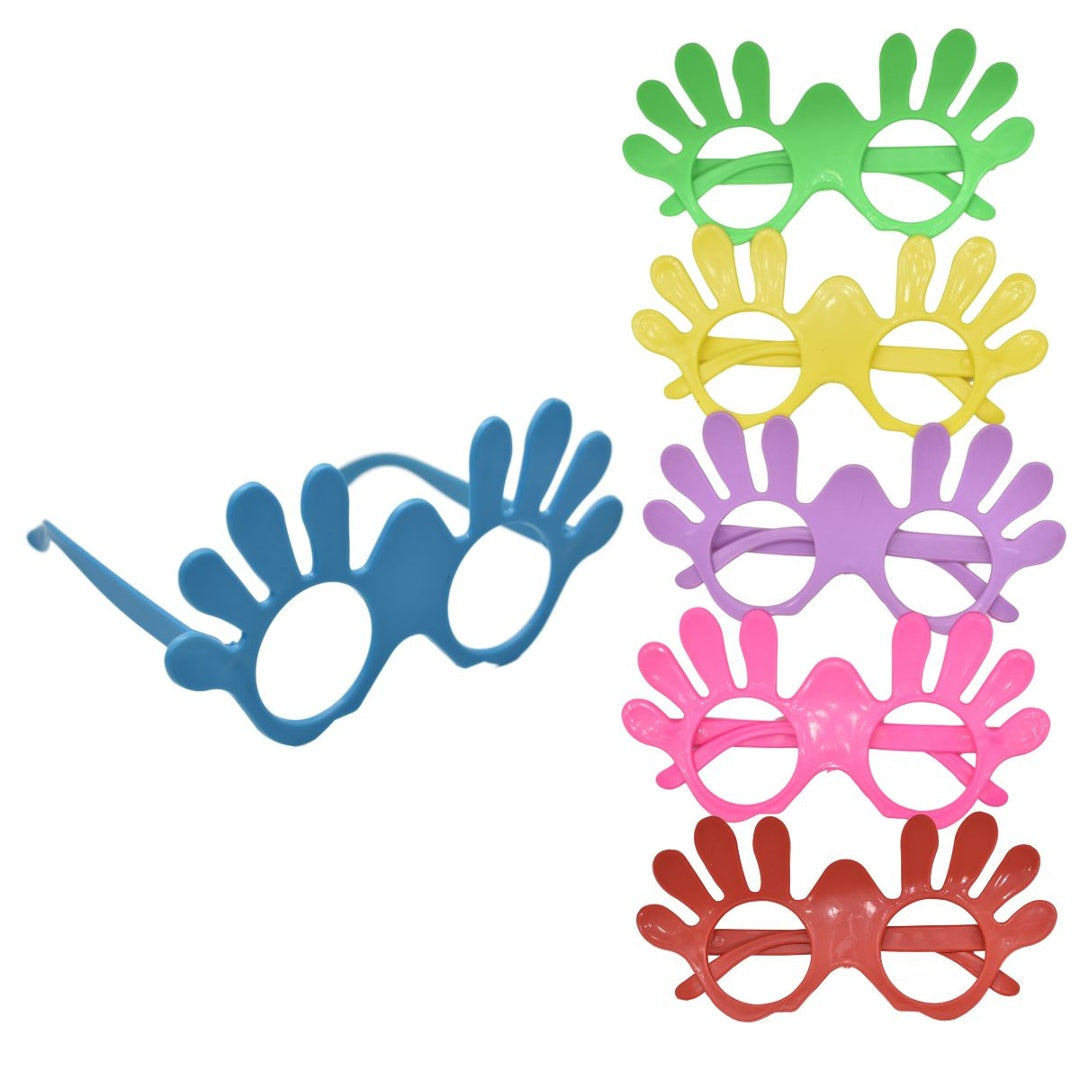 Lentes para Cotillón x12 - 15cm, Colores y Formas Surtidos