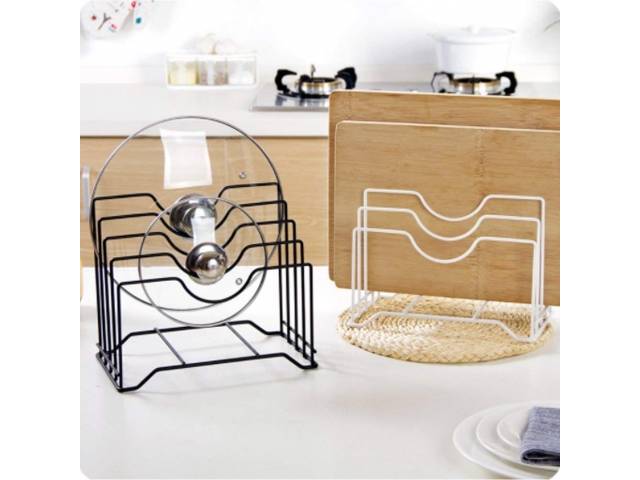 Organizador de Cocina para Tapas de Ollas y Sartenes 21.5x16x26cm