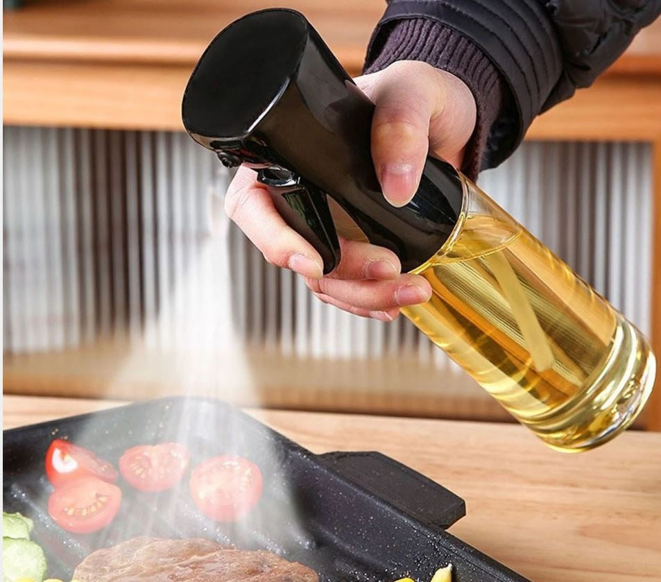 Rociador de Aceite de Cocina en Spray de Vidrio 22x5.5cm