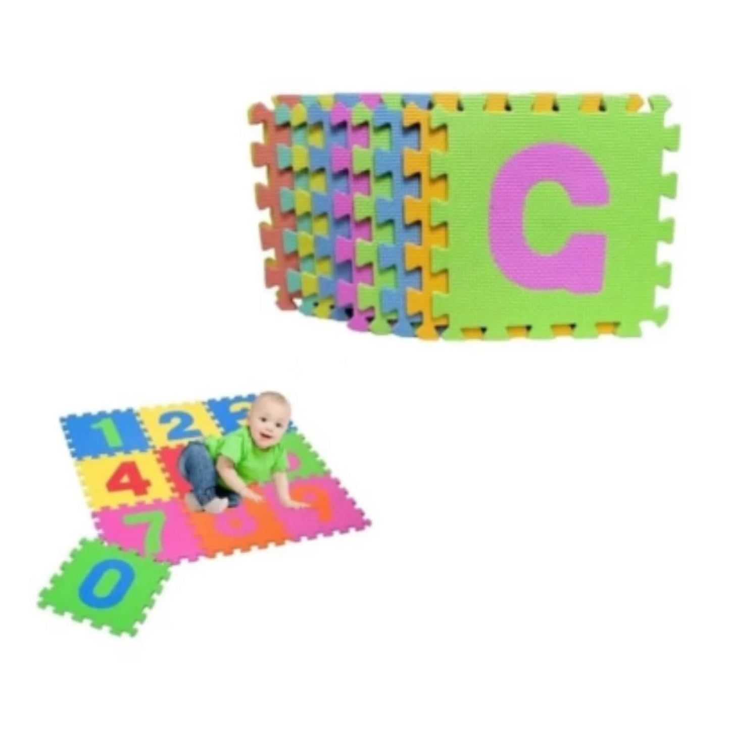 Puzzle de Goma Eva Letras