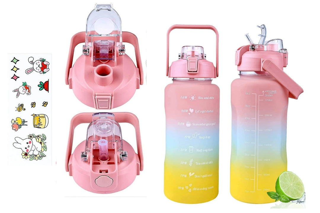 Set x 3 Botellas BPA Free (2lts/700ml/300ml)