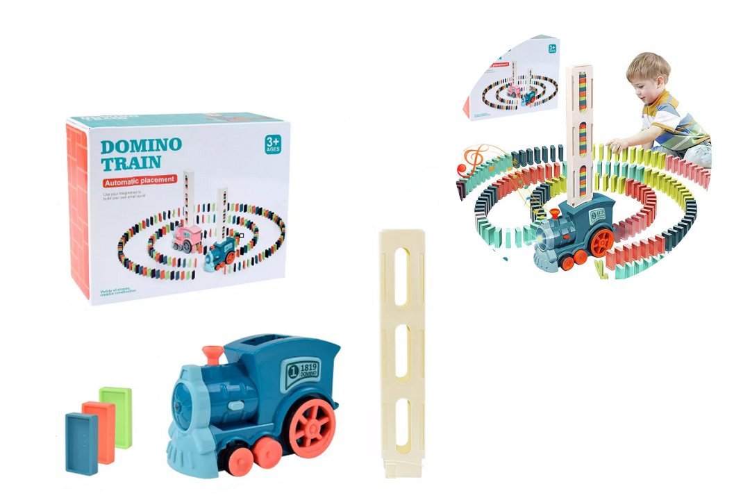 Juego de tren domino