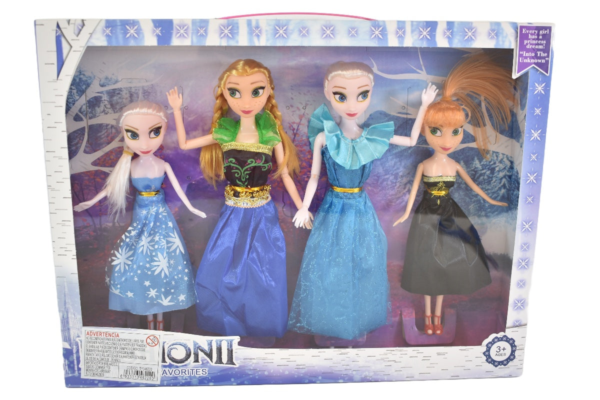 Set de Muñecas Frozen: Vive la Magia de Arendelle