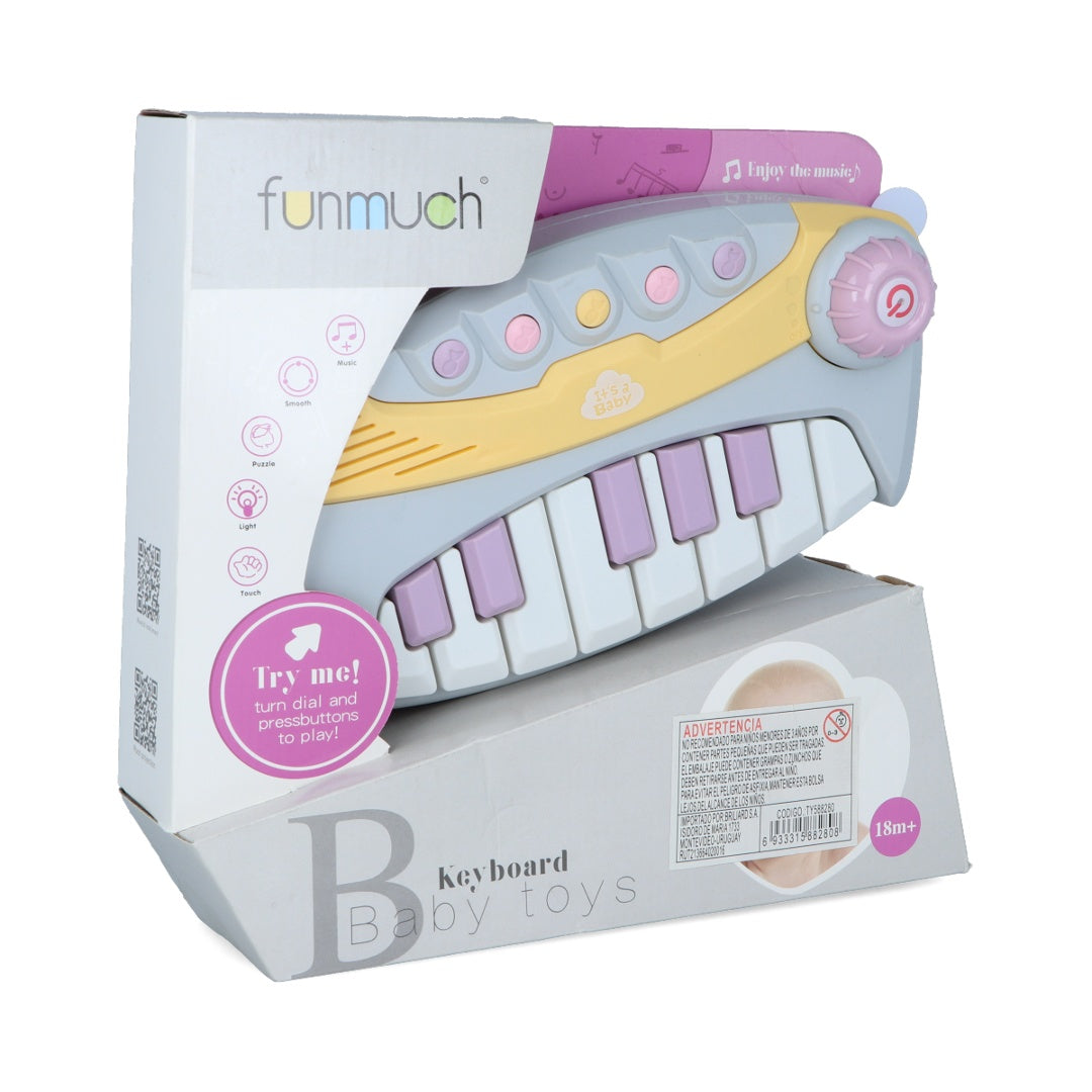 Piano Infantil Con Sonido y Luces