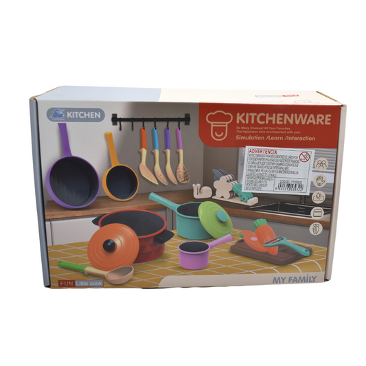 Set de Cocina 20PCS - Empaque 30x20x11cm